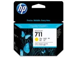 Hewlett Packard hp Tintenpatronen CZ136A, Nr. 711 gelb, 3-er Pack – Produktbild 1 von 1