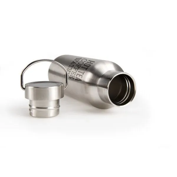 Contento Contento ToGo Edelstahl Trinkflasche 750ml "Hot Tea Coffee Water" – Produktbild 2 von 3