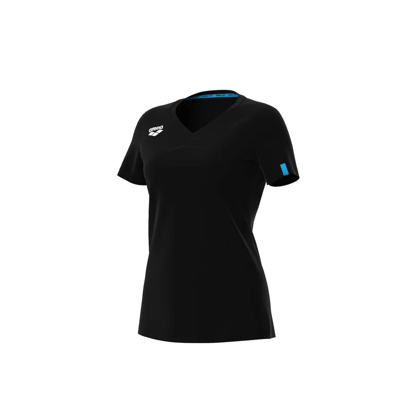 arena T-Shirt Frau Arena Team Panel, Noir, – Produktbild 2 von 2