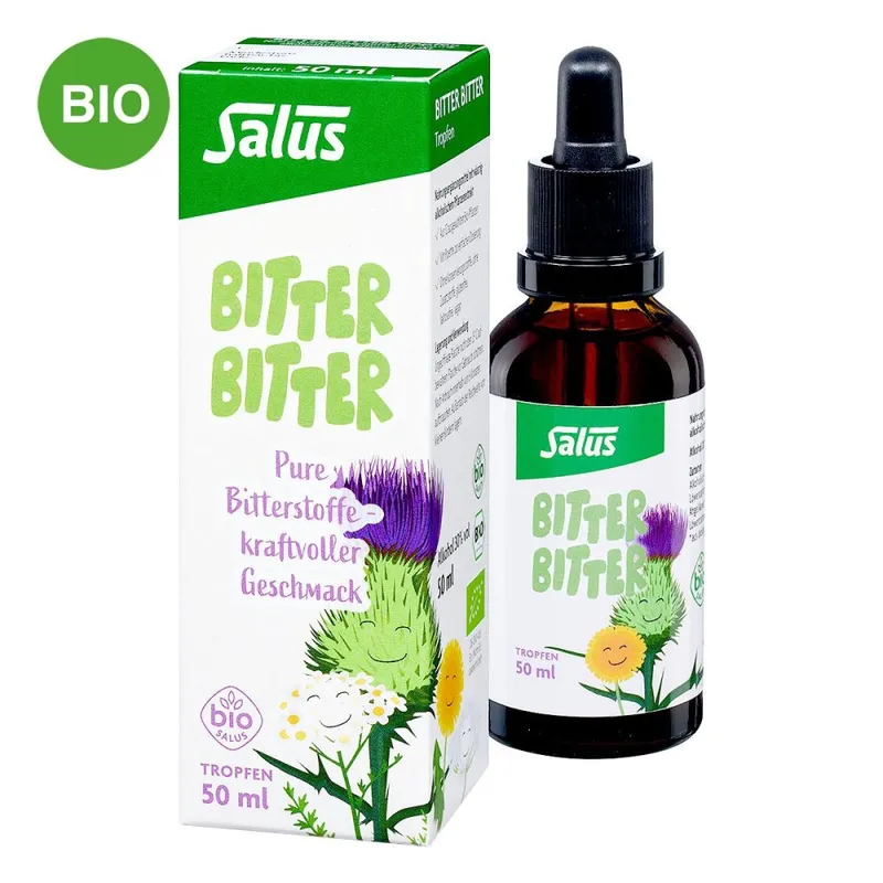 Salus Salus Bitter Tropfen Alkoholhaltig Bio – Produktbild 1 von 1
