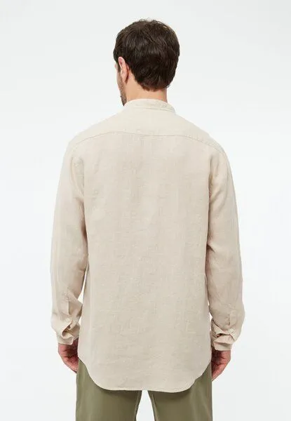 Givn Berlin Givn Berlin Langarmhemd GBWES aus Leinen, Oat beige (linen), – Produktbild 4 von 4