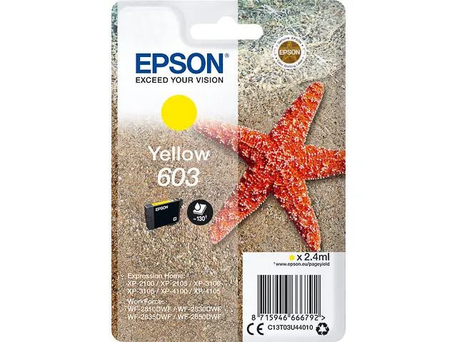 Epson Epson Tintenpatrone 603 gelb – Produktbild 3 von 3