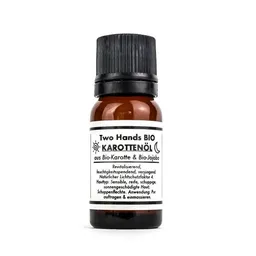Two Hands BIO Two Hands BIO Karottenöl mit Bio-Karotte & Bio-Jojobaöl - 10 % Extrakt - Bio Vegan – Produktbild 1 von 1