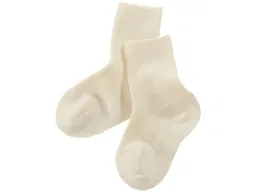 grödo Baby Socken Bio-Schurwolle Feinstrick natur Gr. 00 – Produktbild 1 von 1