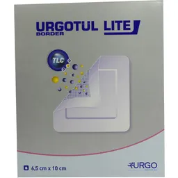 Urgo URGOTÜL Lite Border 6,5x10 cm Verband 10 St Verband – Produktbild 1 von 1