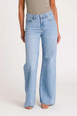 Kings Of Indigo Kings of Indigo Damen vegan Jeans Flare Jane Blau Reef – Produktbild 1 von 1