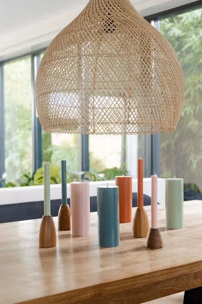 Originalhome Originalhome Gute Stabkerzen für bewusste Geschenke - paraffinfrei & vegan, Braun (terra), – Produktbild 3 von 4