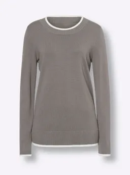 heine Feinstrickpullover grau – Produktbild 1 von 1