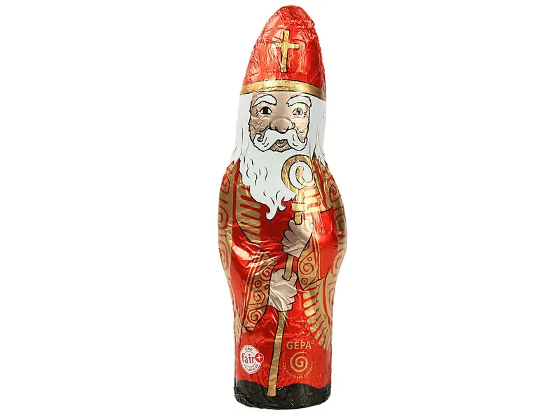 gepa GEPA Bio-Schoko-Nikolaus Vollmilch, 65 g – Produktbild 1 von 1