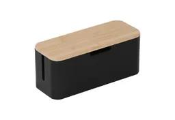 RELAXDAYS RELAXDAYS Kabelbox aus Bambus – Produktbild 1 von 1
