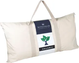 billerbeck Nackenstützkissen Cosisoft nature, Kissen 40x80cm, Füllung: Naturlatexkern, Bezug: 100% Baumwolle, Seitenschläfer, Bauchschläfer, Rückenschläfer, Das GOTS-Zertifiziertes Naturlatex-Nackenstützkissen – Produktbild 1 von 1