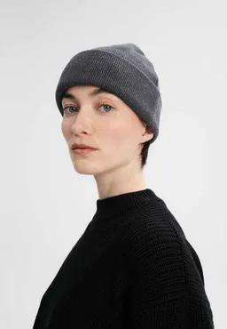 MELA MELA Feinstrick Mütze Style HIMMAT aus 100% Bio-Baumwolle – Produktbild 1 von 1