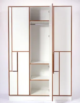 purista purista Schrank Piet mit bunten Griffen – Produktbild 1 von 1