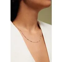 Dear Darling Berlin Dear Darling Berlin Damen vegan Halskette Mit Stäben Zartes Silber, Silber, – Produktbild 2 von 4