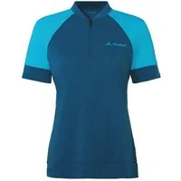 Vaude VAUDE T-Shirt Women's Altissimo Q-Zip Shirt, Shore blue, – Produktbild 1 von 1