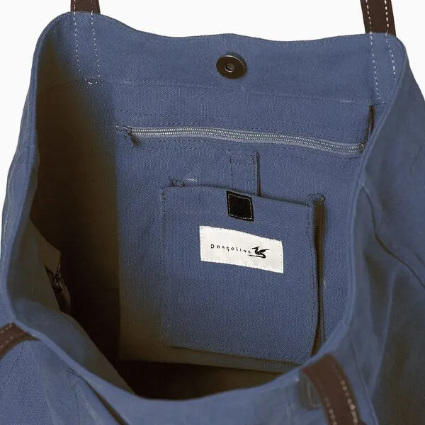 Dragolina Dragolina Shopper Sventje, Jeansblau (jeansblau), – Produktbild 2 von 2