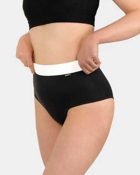 MYLILY MYLILY Perioden Bikini Hose High Waist mit Bund – Produktbild 1 von 3