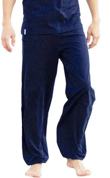 ESPARTO ESPARTO Yogahose Sitaara für Herren & Damen "Boyfriend Style", Nachtblau, – Produktbild 2 von 4