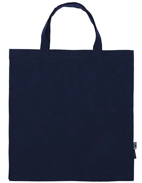 Neutral Neutral® Baumwolltasche Einkaufstasche Shopper Kurze Henkel, Navy, – Produktbild 1 von 2