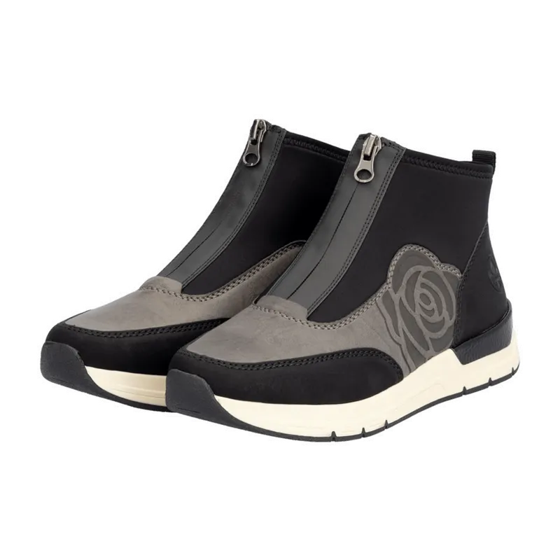 Rieker Rieker HWK Damen Stiefel für Damen, schwarz, Größe 42 EU, Schwarz, – Produktbild 8 von 8