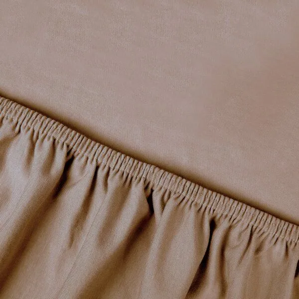Kayori Kayori Saiko - Spannbettlaken für Matratze - Jersey, Mokka, – Produktbild 1 von 1