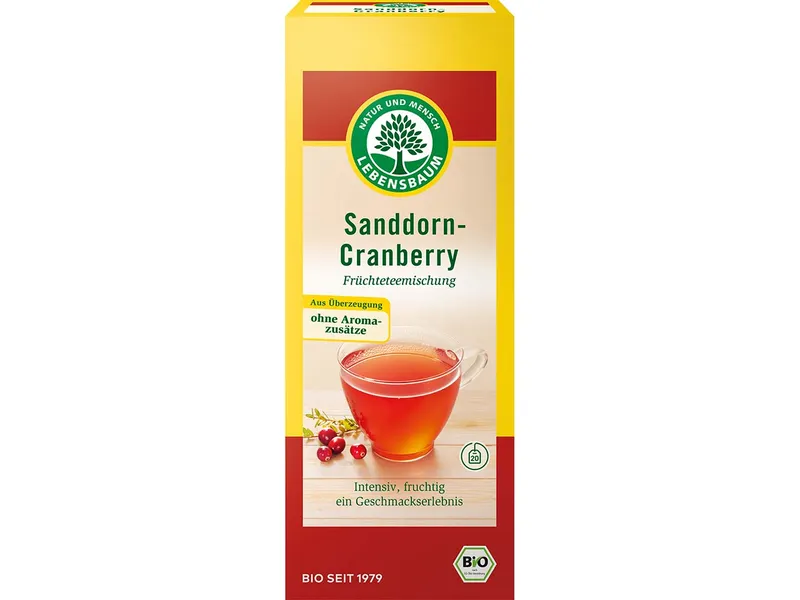Lebensbaum Lebensbaum Sanddorn-Cranberry-Tee – Produktbild 1 von 2