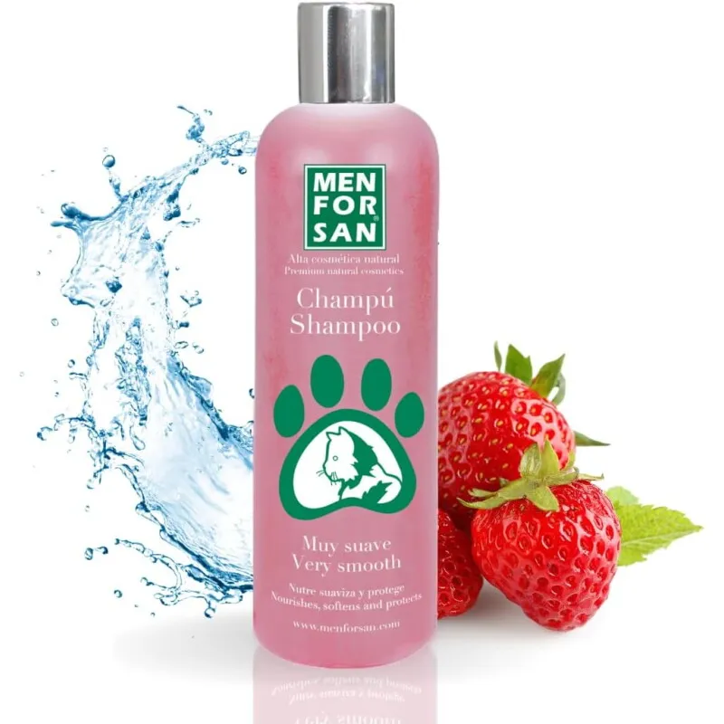 MENFORSAN MENFORSAN Shampoo Katze Erdbeere 300 ml – Produktbild 1 von 2