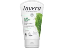 lavera lavera Bio-3in1-Reingung, Peeling und Maske "PURE BEAUTY", 125 ml – Produktbild 1 von 1