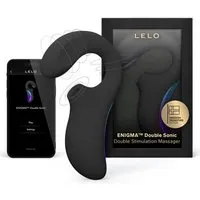 LELO Dreifach-Vibrator mit DeepSonic-Technologie - LELO ENIGMA Double Sonic, Schwarz, – Produktbild 1 von 1