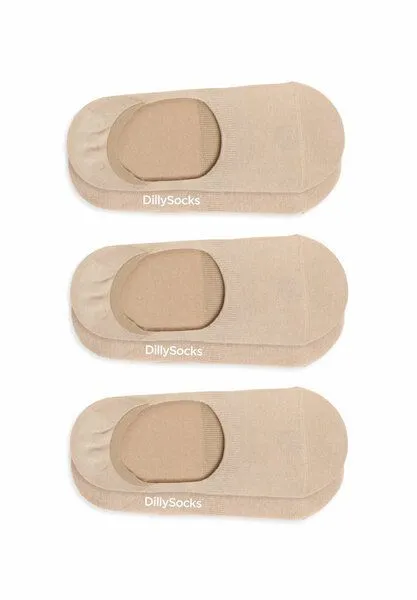 DillySocks DillySocks Füßlinge „One Color Invisibles“, Sand, – Produktbild 2 von 4