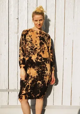 Lena Schokolade Lena Schokolade Long Sweater Black aus Bio-Baumwolle – Produktbild 1 von 1