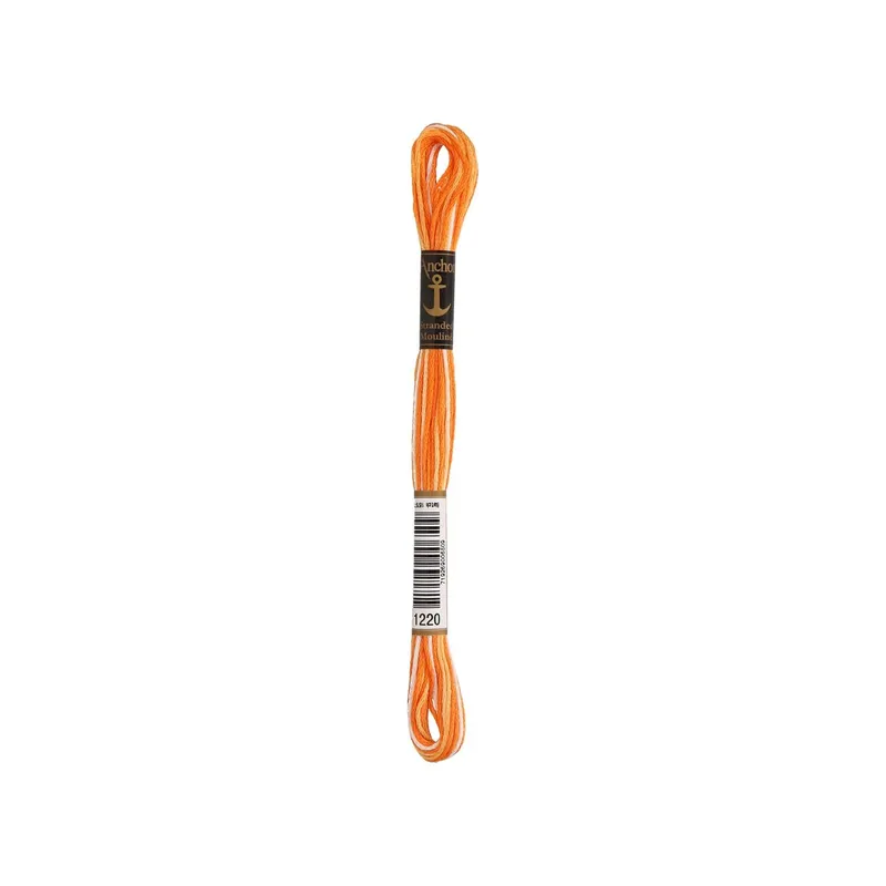 Anchor Anchor Coats Sticktwist 8m 01220 Orange Ombre – Produktbild 1 von 1