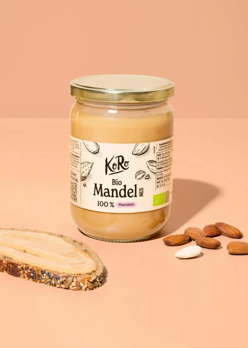 KoRo Weißes Bio Mandelmus | 500 g – Produktbild 2 von 5