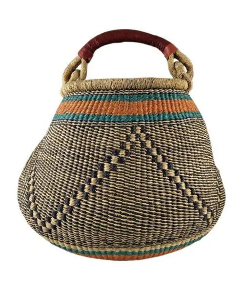 Maishameanslife Maishameanslife Bolga Gambigo Korb Einkaufs- & Aufbewahrungskorb 36-42cm – Produktbild 3 von 7