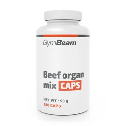 GymBeam GymBeam Rinderorgane Mix 180 Kapseln – Produktbild 1 von 1