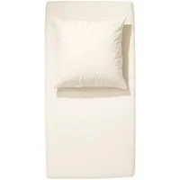 hessnatur hessnatur Jersey Spannbettlaken aus reiner Bio-Baumwolle, Natur, – Produktbild 2 von 5