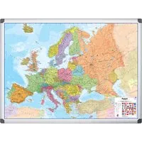 Bi Office Bi-Office Whiteboard mit Landkarten-Aufdruck Europakarte 120 x 90 cm – Produktbild 1 von 1