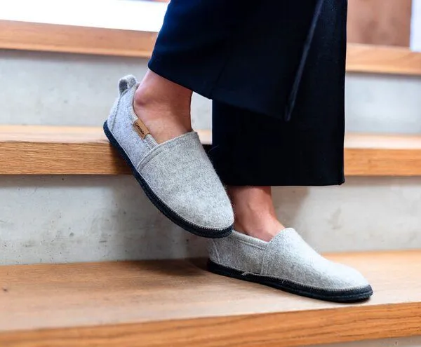 Gottstein Gottstein Slipper Homely Alpaka, Grau, – Produktbild 2 von 4