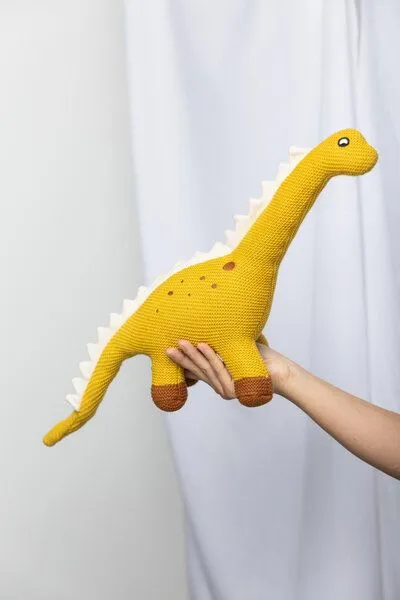 Tranquillo Tranquillo Kuscheltier DINO, Bunt, – Produktbild 5 von 5