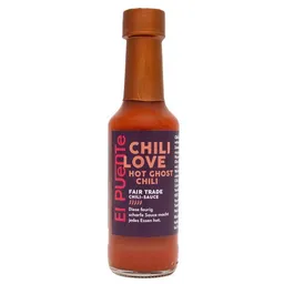 El Puente El Puente Chili Love Sauce - Ghost Chili extrem scharf | Fair Trade | Vegan | Glutenfrei – Produktbild 1 von 1
