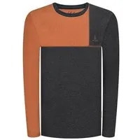 Bleed bleed Plant-Based Super Active Longsleeve Schwarz Orange-Braun – Produktbild 1 von 1