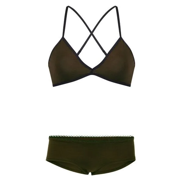 Frija Omina Frija Omina Set: Bio BH + Hipster dunkel, Braun, – Produktbild 1 von 3