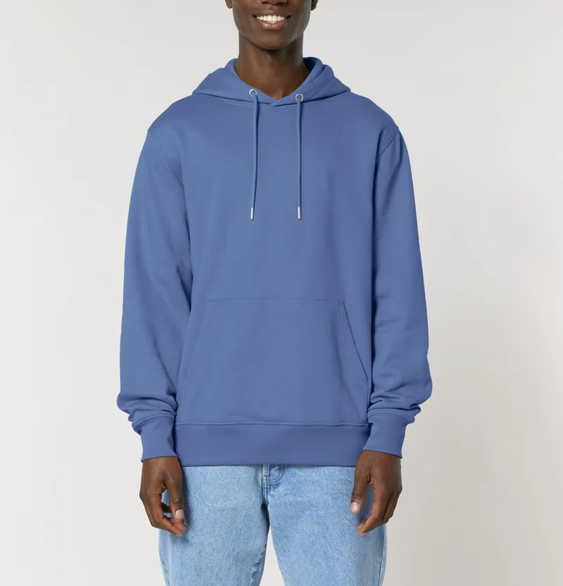 UNIPOLAR UNIPOLAR Basic Hoodie Crossing, Bright blue, – Produktbild 1 von 1
