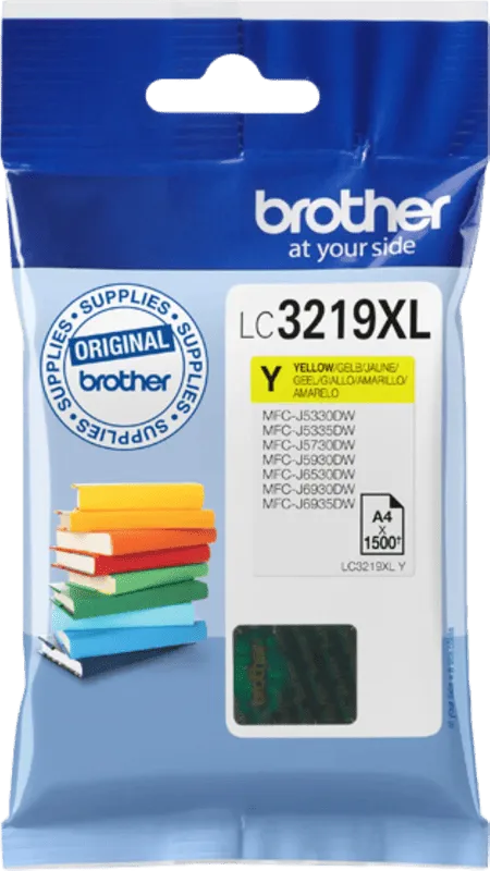 Brother Brother Tintenpatrone LC-3219XLY gelb – Produktbild 3 von 5