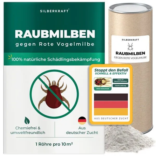 Silberkraft Silberkraft Raubmilben gegen Rote Vogelmilben – Produktbild 1 von 4