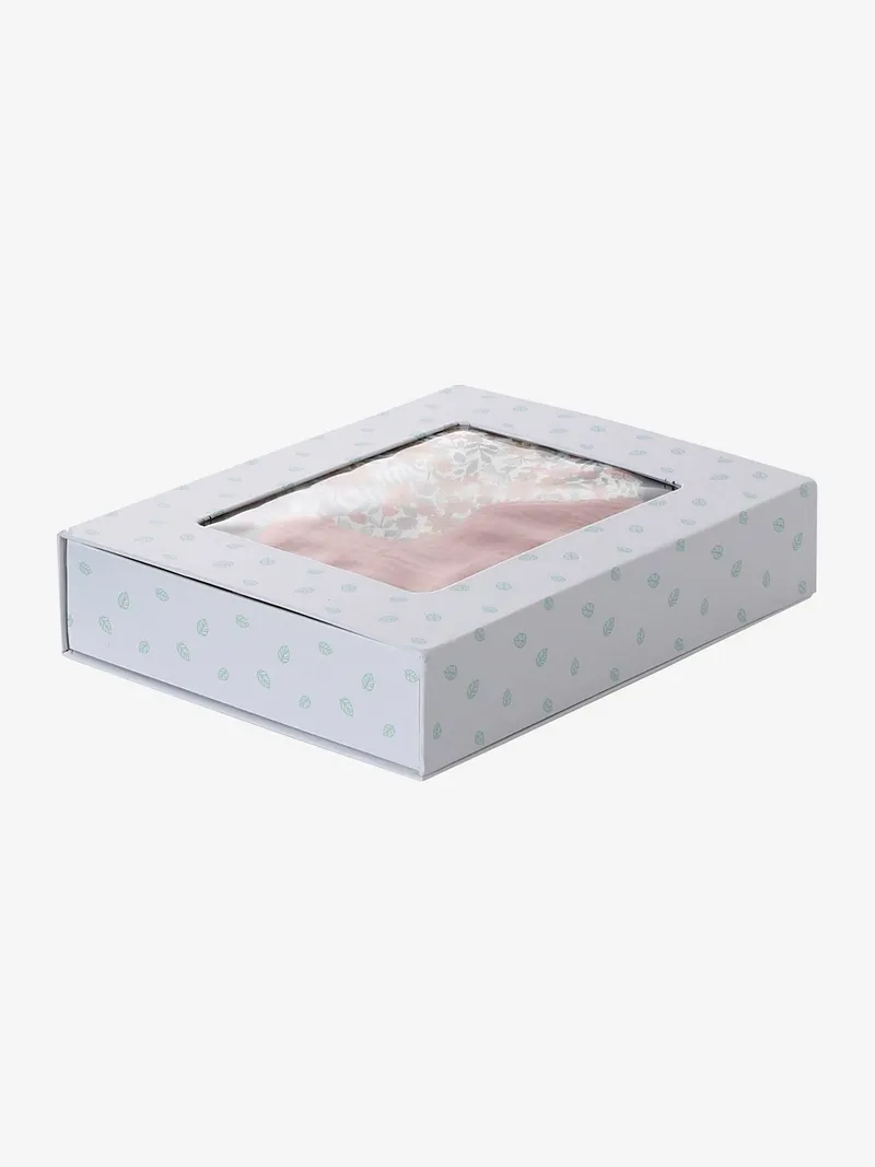 Vertbaudet Baby Geschenk-Set zur Geburt: Lätzchen, Set rosa, – Produktbild 2 von 4