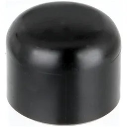 Alberts ALBERTS Pfostenkappe für runde Metallpfosten, Kst., schwarz, für Pfosten Ø38 mm, VE20St. – Produktbild 1 von 1