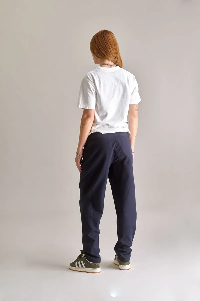 KOMODO KOMODO Damen vegan Hose Lyla Navy, Extra dunkelblau, – Produktbild 1 von 2