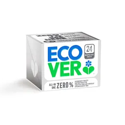 Ecover Ecover ZERO Plastikfreie All-in-One Spülmaschinen-Tabs (24 Stück) – Produktbild 1 von 1