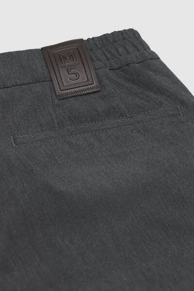 M 5 BY MEYER M 5 BY MEYER Chino mit Stretchbund, Grau (mittelgrau), – Produktbild 1 von 8
